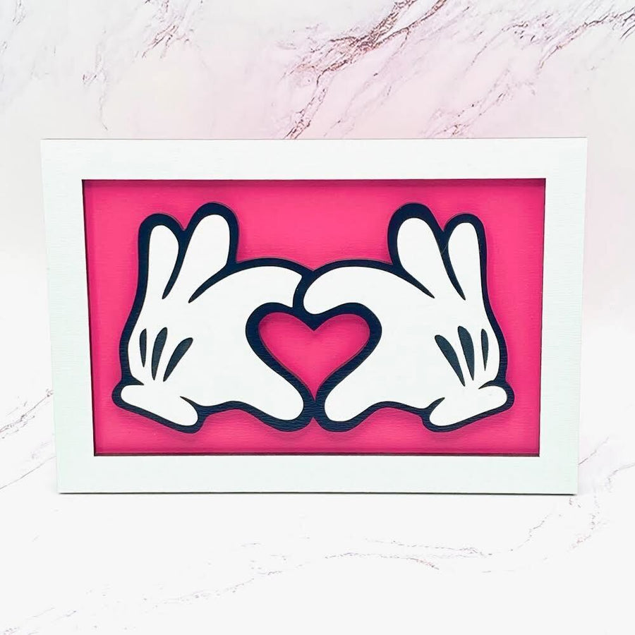 Heart Hands Sign (Pre-Order)
