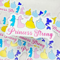 Thumbnail for Princess Strong Sticker