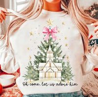 Thumbnail for Long Sleeves Oh Come, Let Us Adore Him  (Pre-Order)