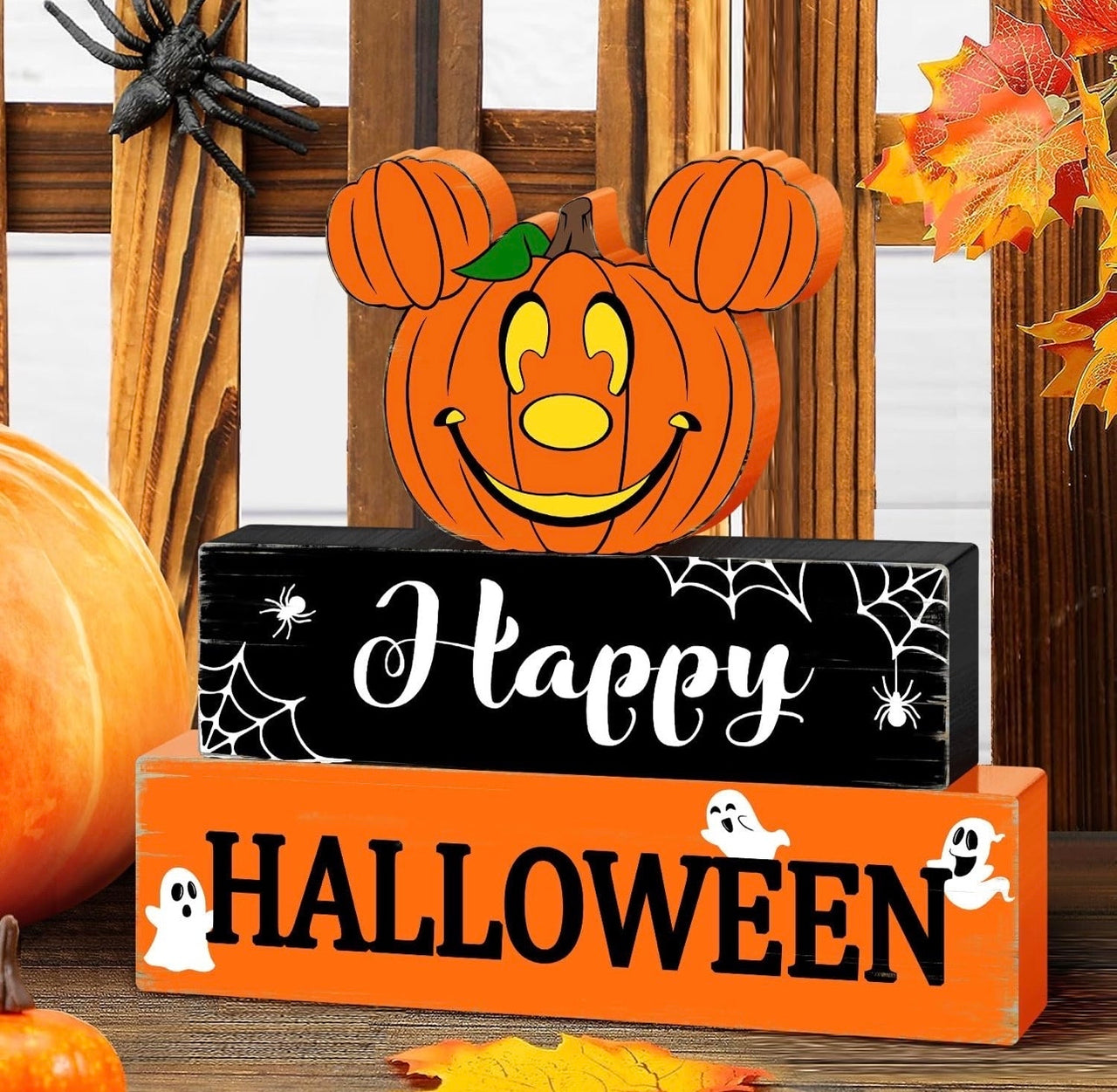 Happy Halloween Block Decor (Pre-Order)