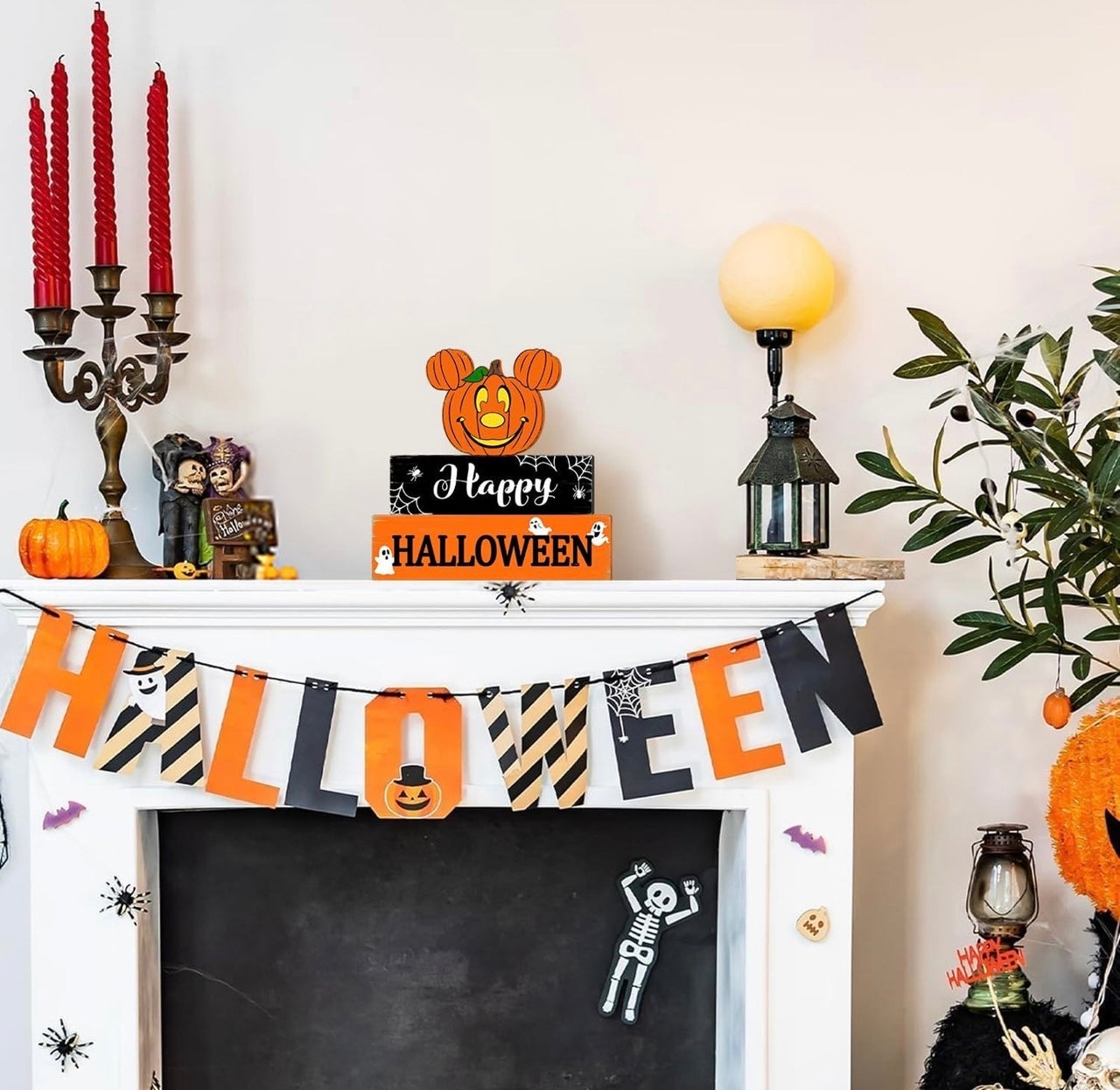 Happy Halloween Block Decor (Pre-Order)