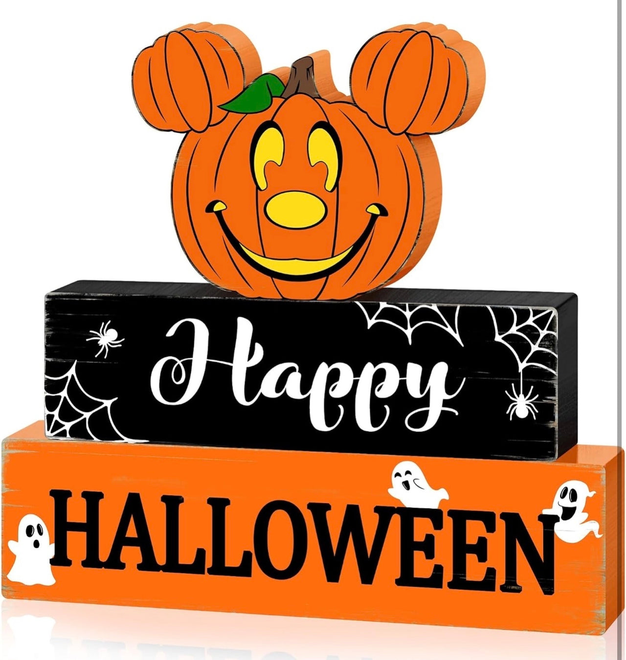 Happy Halloween Block Decor (Pre-Order)