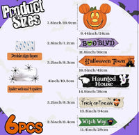 Thumbnail for 6 Piece Halloween Individual Yard Signs (Pre-Order)
