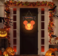 Thumbnail for Hanging Light Up Welcome Pumpkin Sign (Pre-Order)