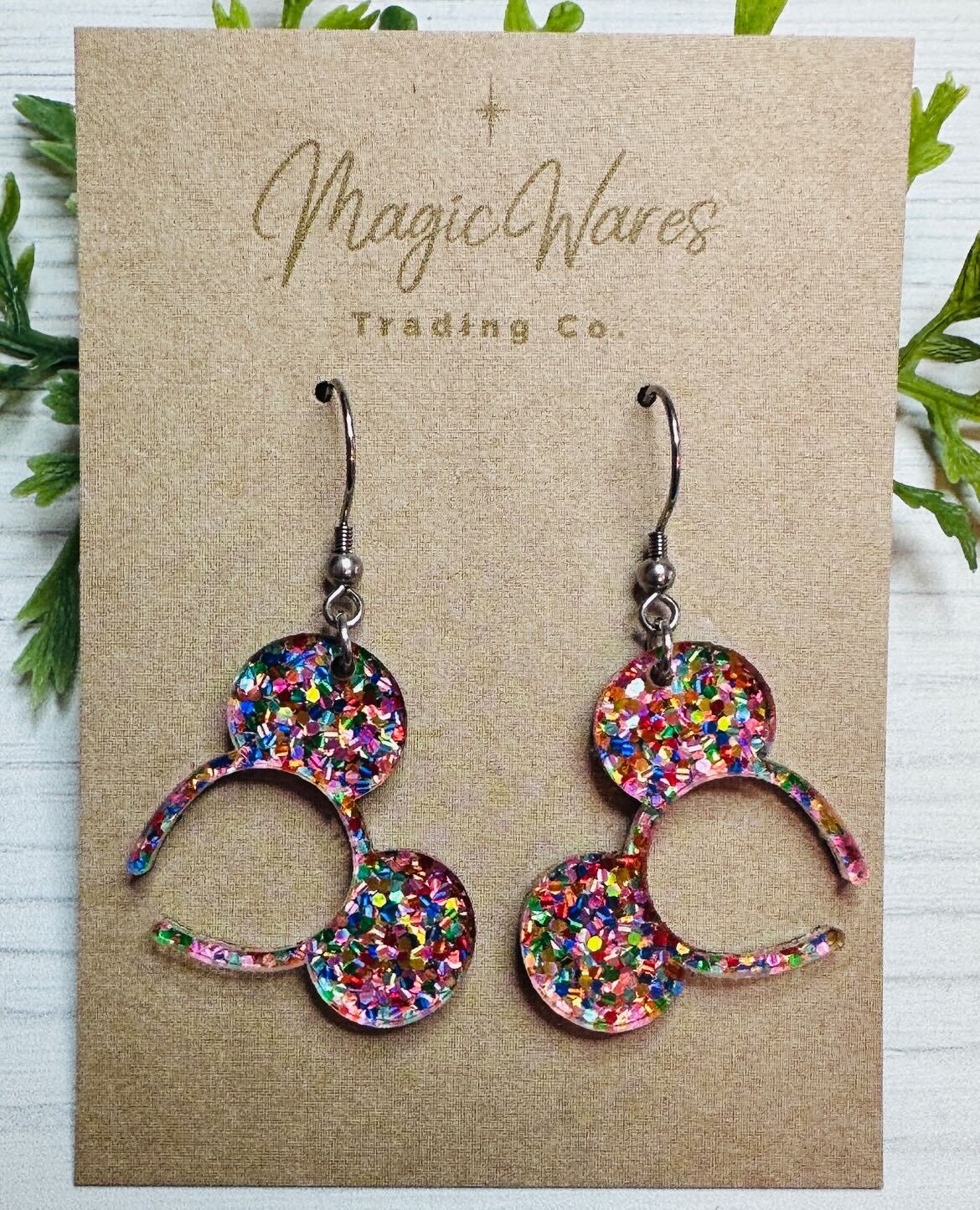 Headband Confetti Glitter Earrings(Pre-Order)