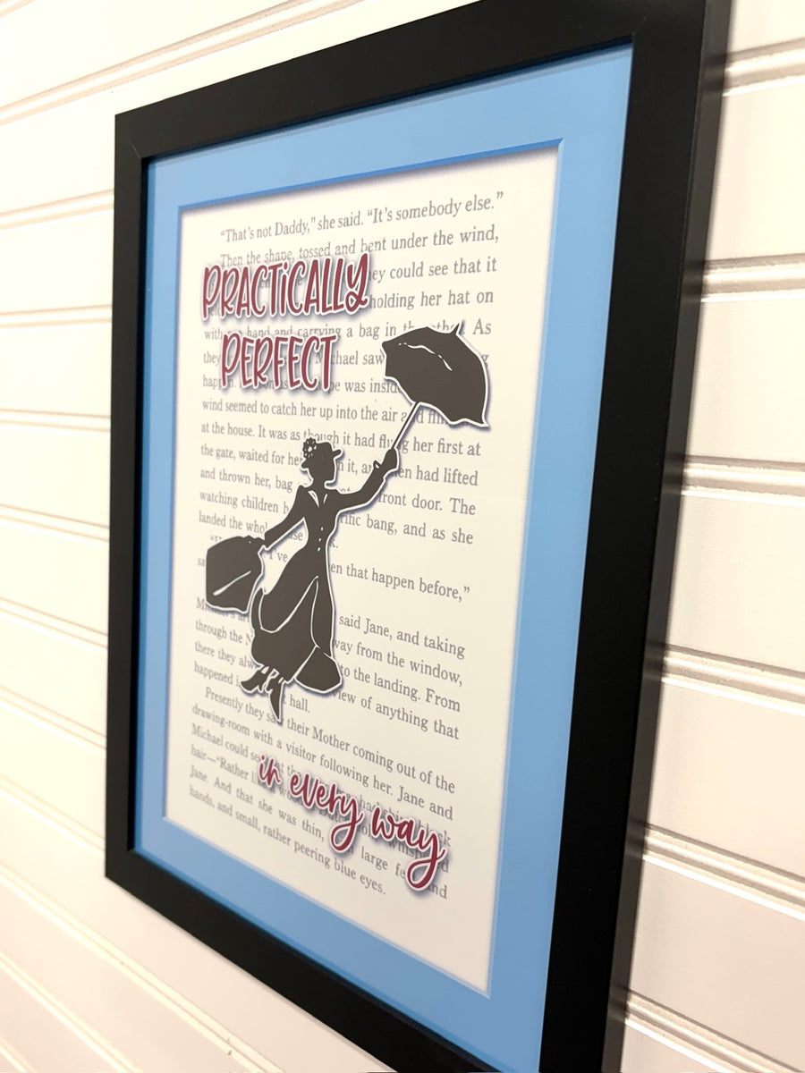 Practically Perfect Framed Print (Pre-Order)