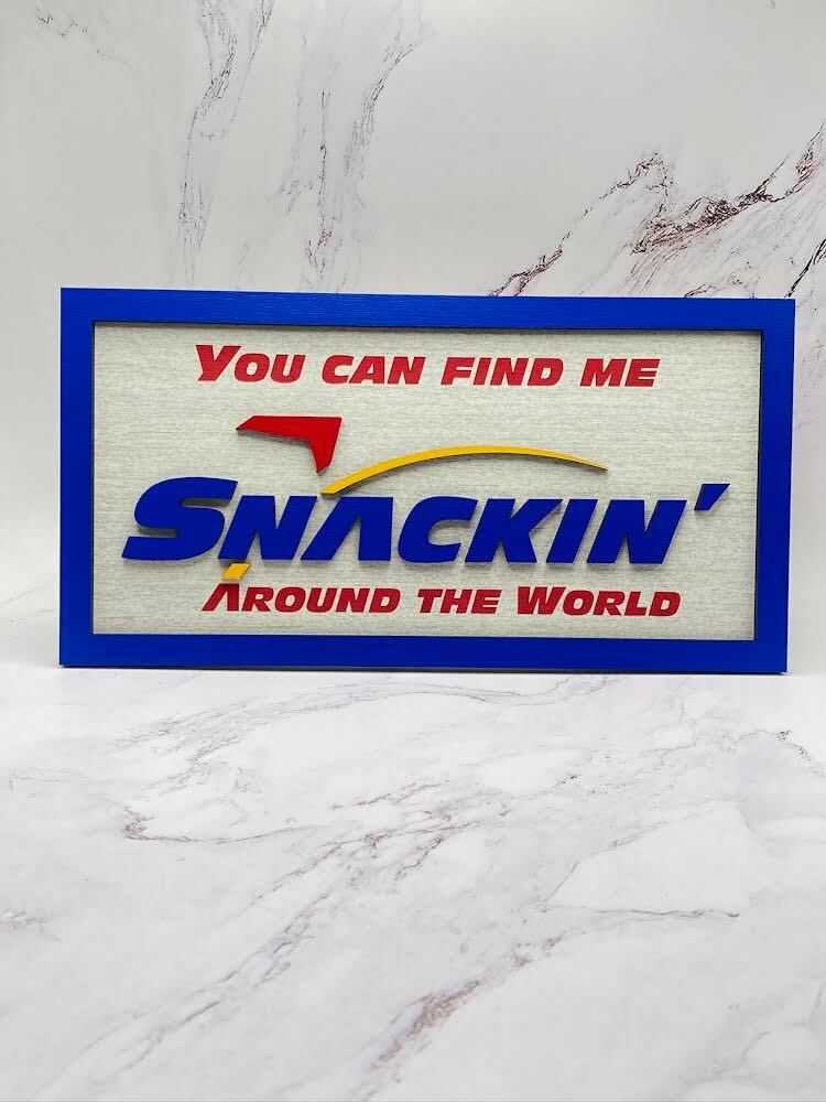 Sign- Snackin' Around The World (PRE-ORDER)