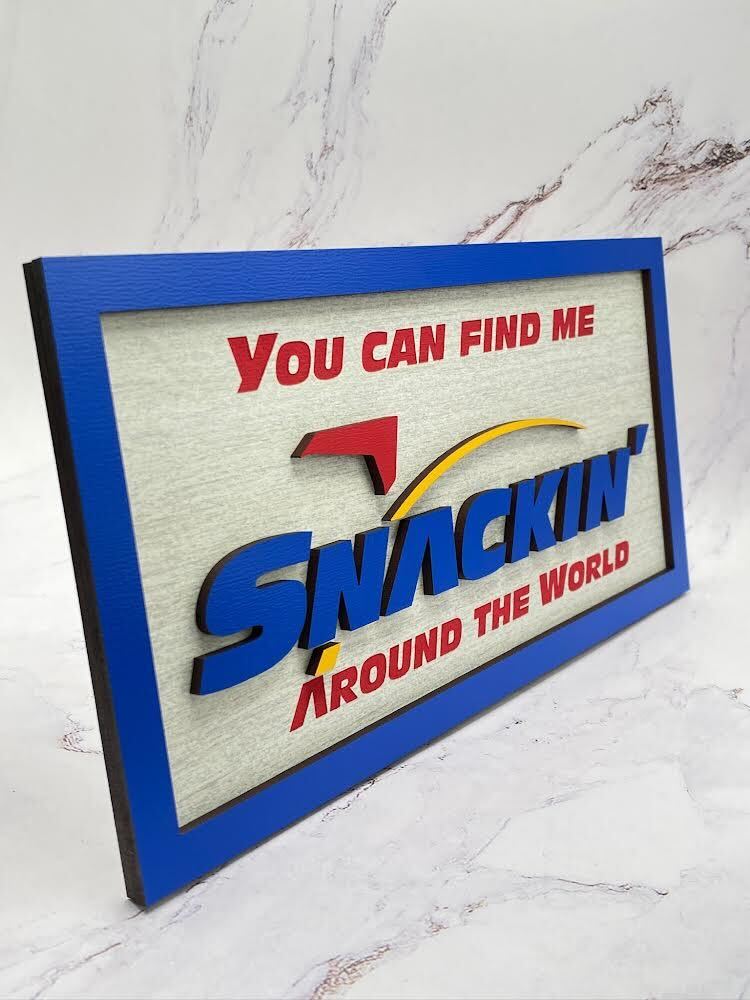 Sign- Snackin' Around The World (PRE-ORDER)