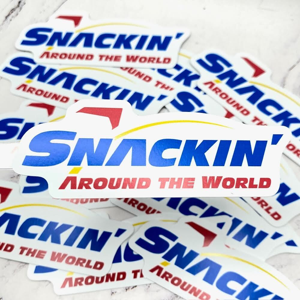 Sticker Snackin' Around The World (Pre-Order)