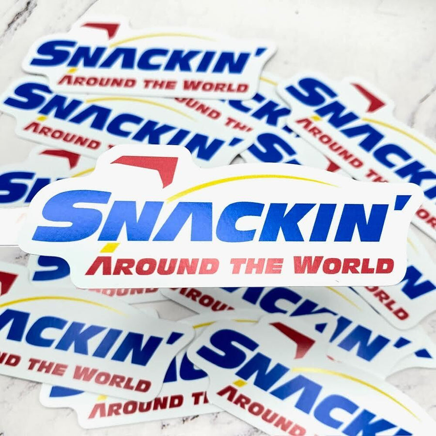 Sticker Snackin' Around The World (Pre-Order)