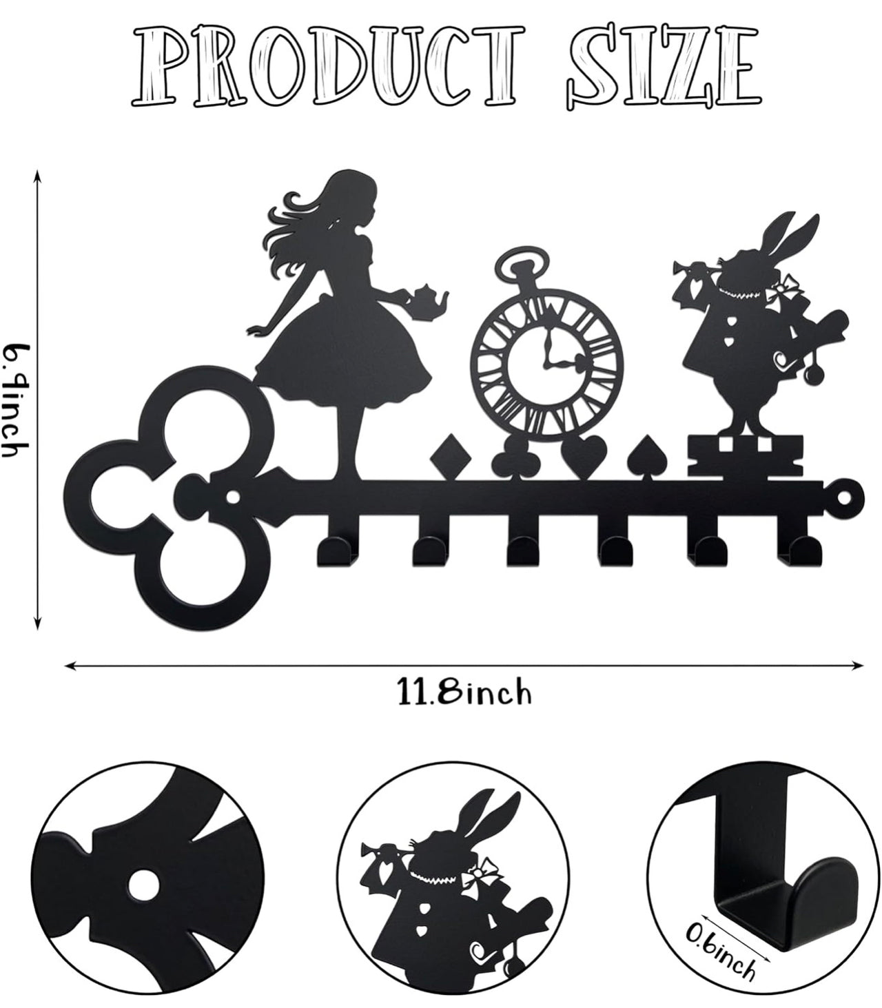 Wonderland Wall Key Hanger (Pre-Order)