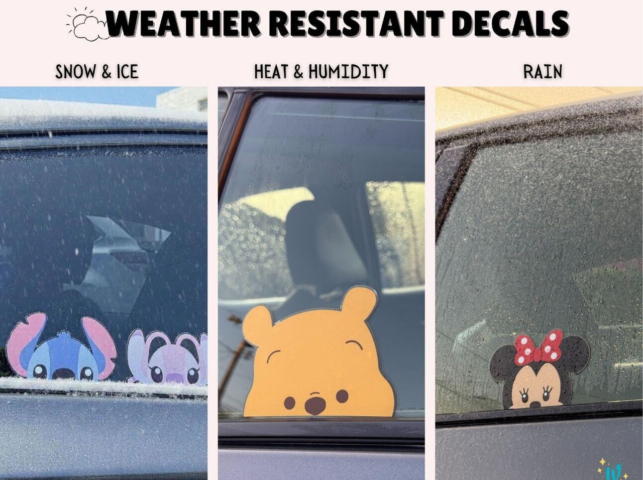Peeping Bird Decal