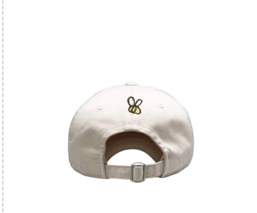 White Embroidered Oh Bother Hat (Pre-Order)