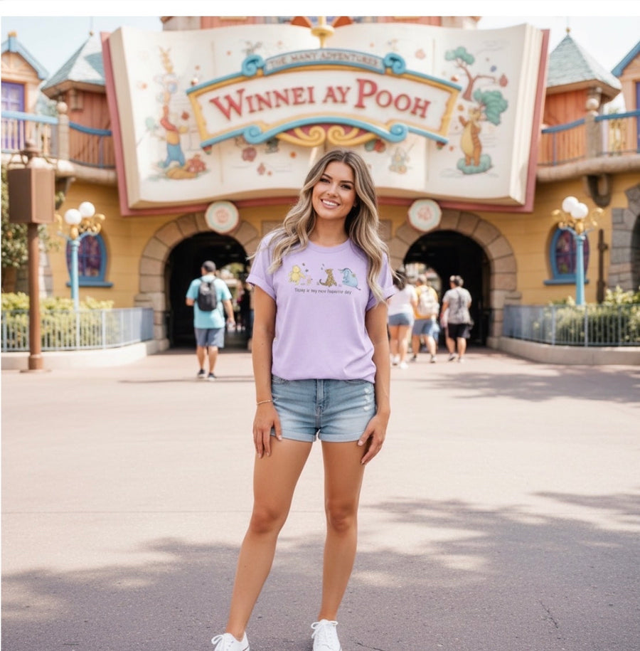 Orchid Today Is My New Favorite Day Tee  (Pre-Order)