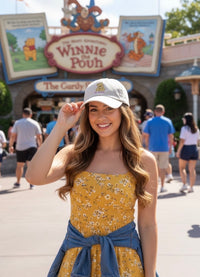 Thumbnail for White Embroidered Oh Bother Hat (Pre-Order)