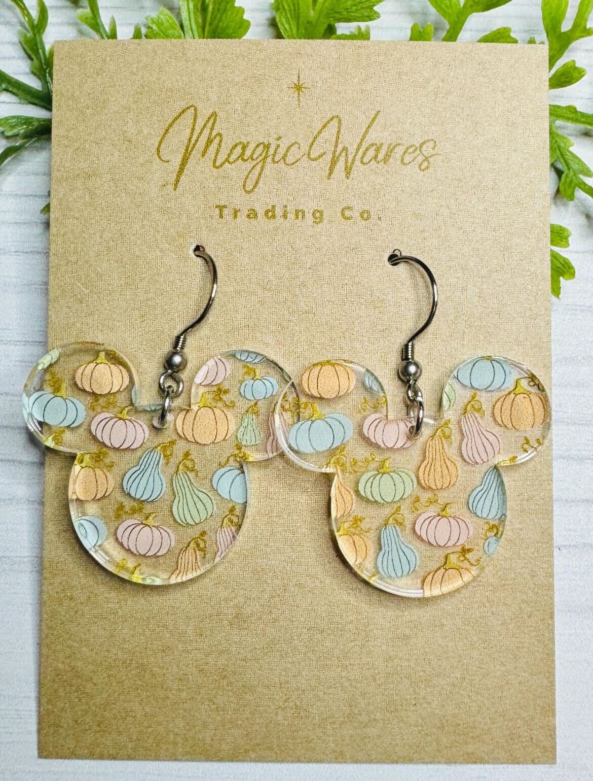 Gourd-geous Dangle Earrings