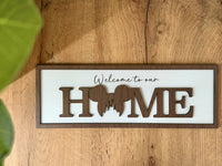 Thumbnail for Welcome To Our Home Sign