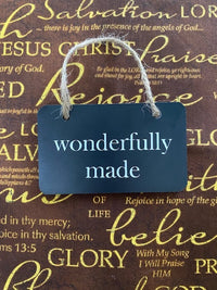 Thumbnail for Wonderfully Made Ornament