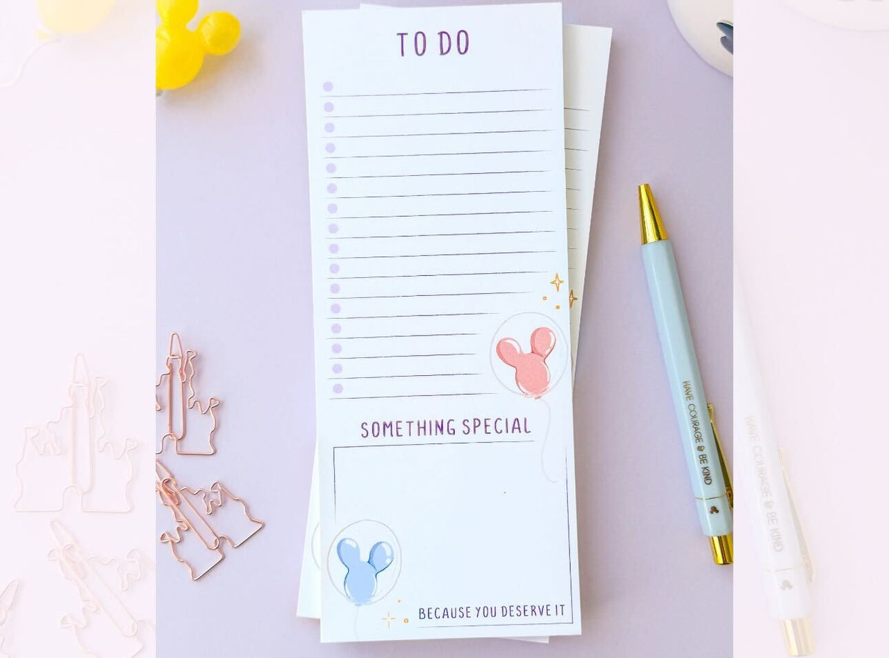 Mouse Balloon To Do Planner