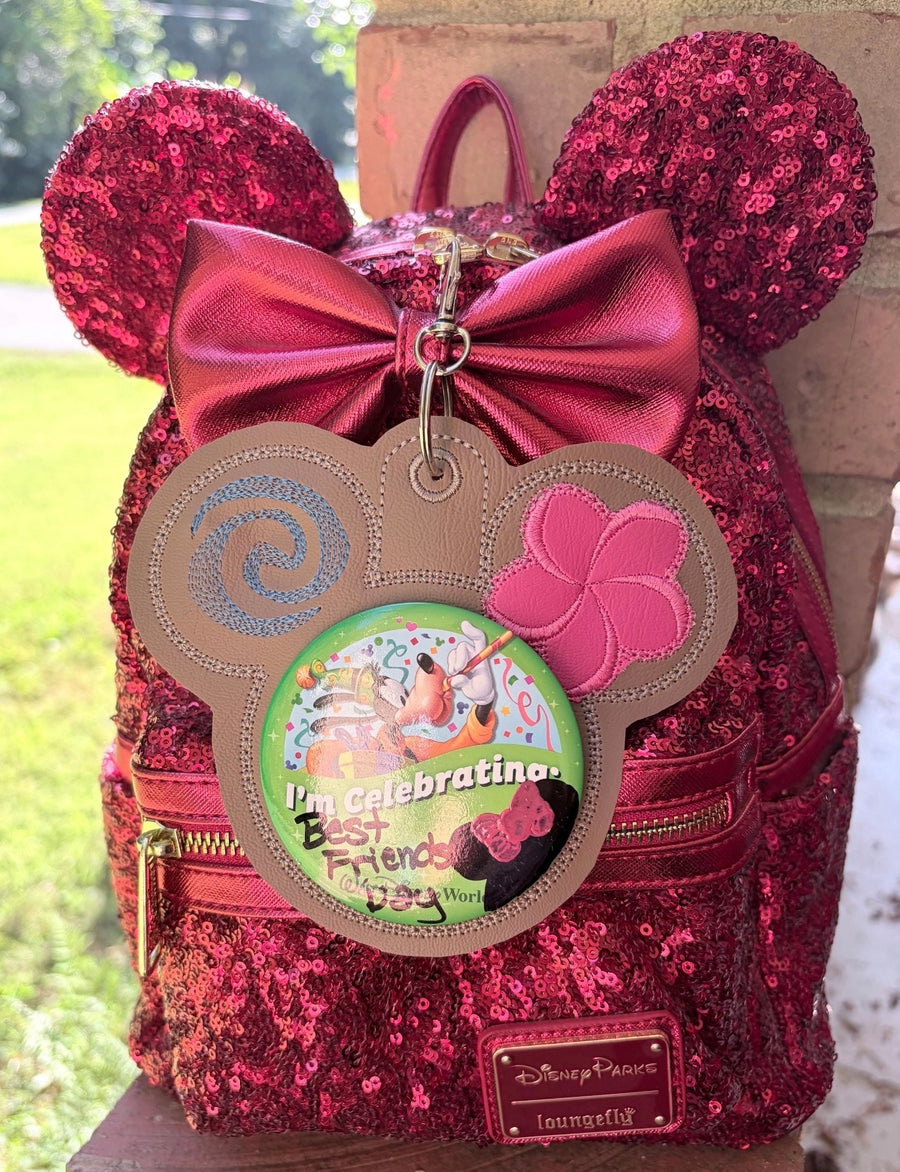 Pin Holder Island Princess Keychain (Pre-Order)