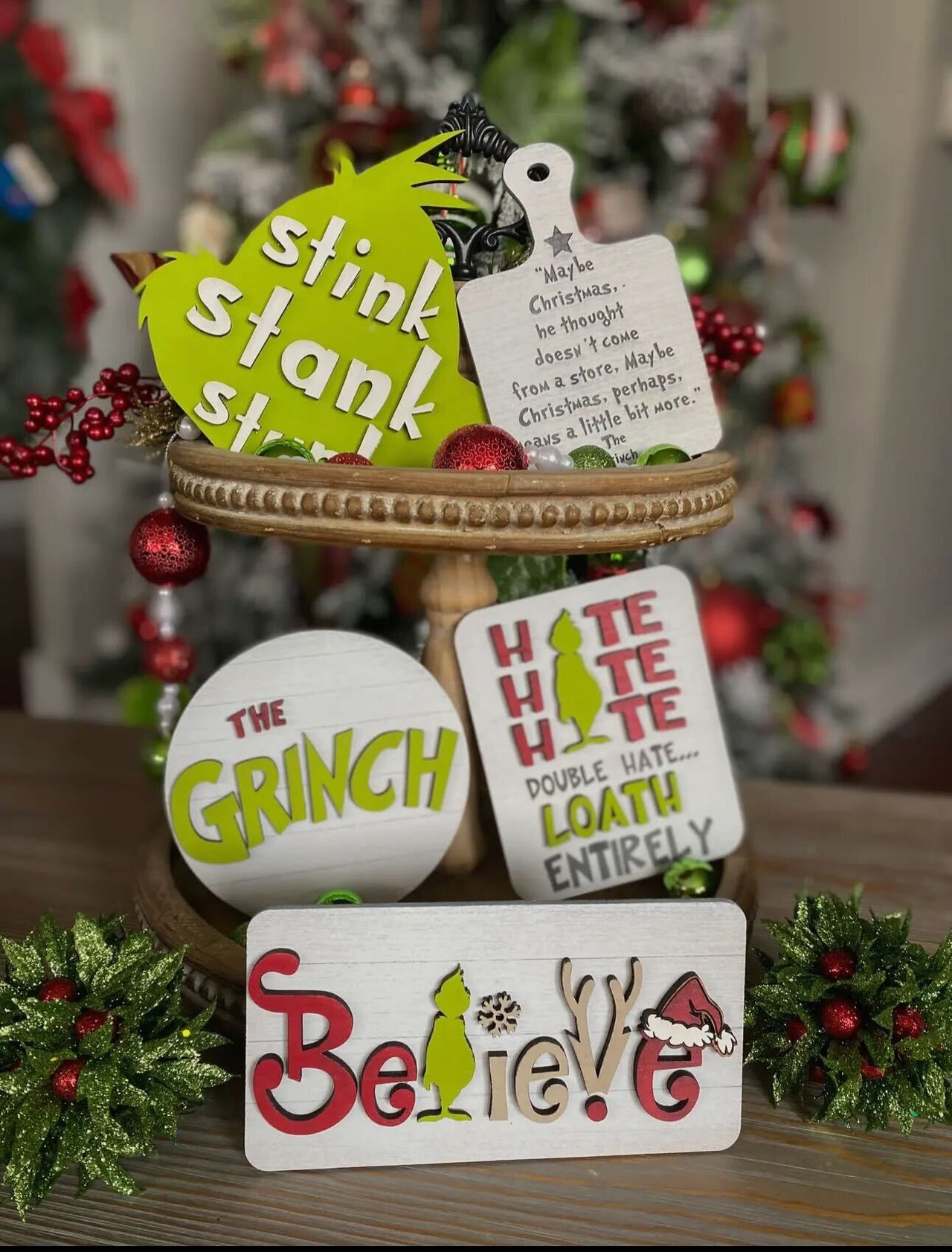 Whoville Cheer Tier Tray