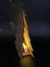 Thumbnail for Nativity Tree with Tea Light  (Pre-Order)