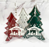 Thumbnail for #truestory Acrylic Earrings  (Pre-Order)