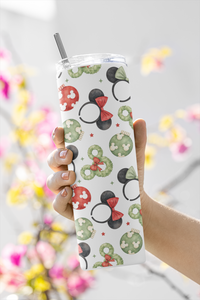 Thumbnail for 20 oz Mouse Ornaments Skinny Tumbler (Pre-Order)