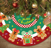 Thumbnail for Gingerbread Christmas Tree Skirt (Pre-Order)