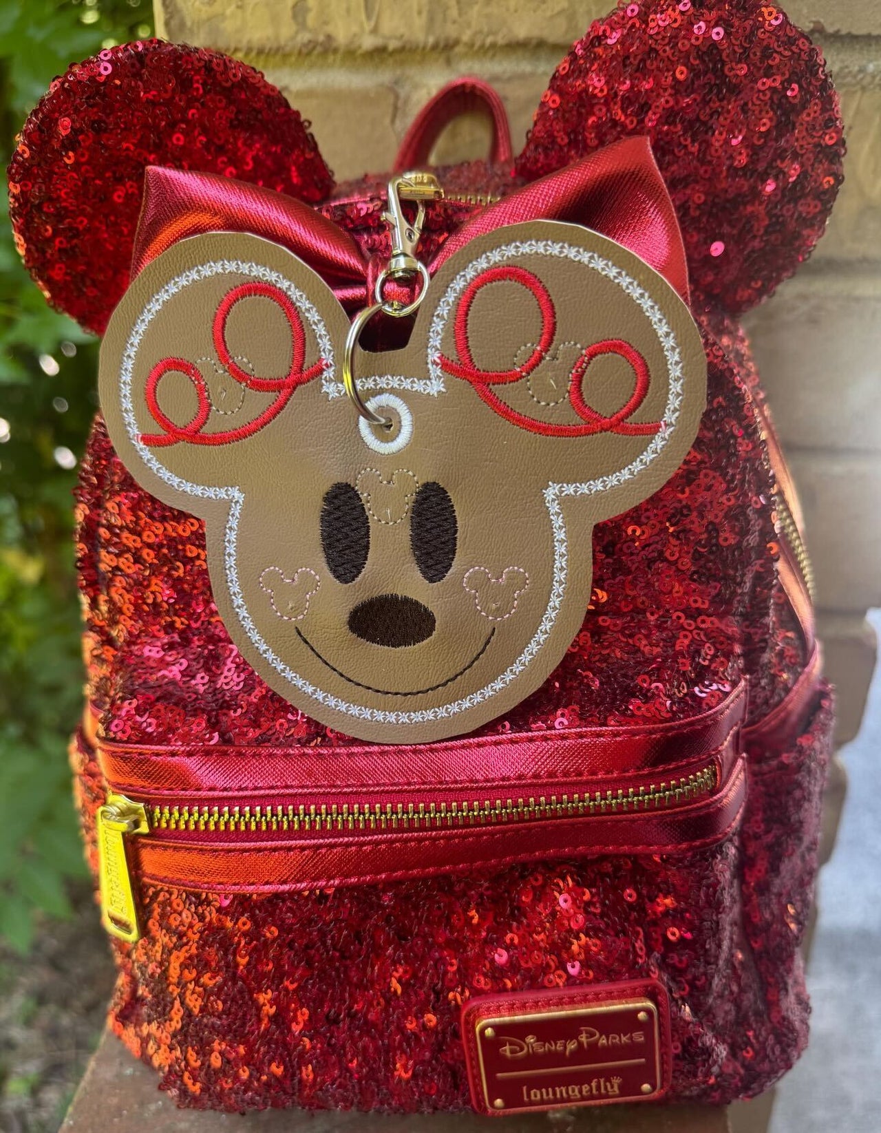 Pin Holder Keychain Gingerbread