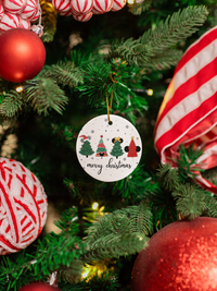Thumbnail for Ceramic Ornament Merry Christmas (Pre-Order)