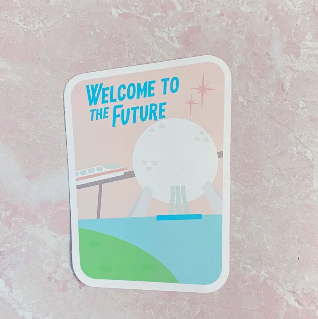 Sticker- Welcome to the Future