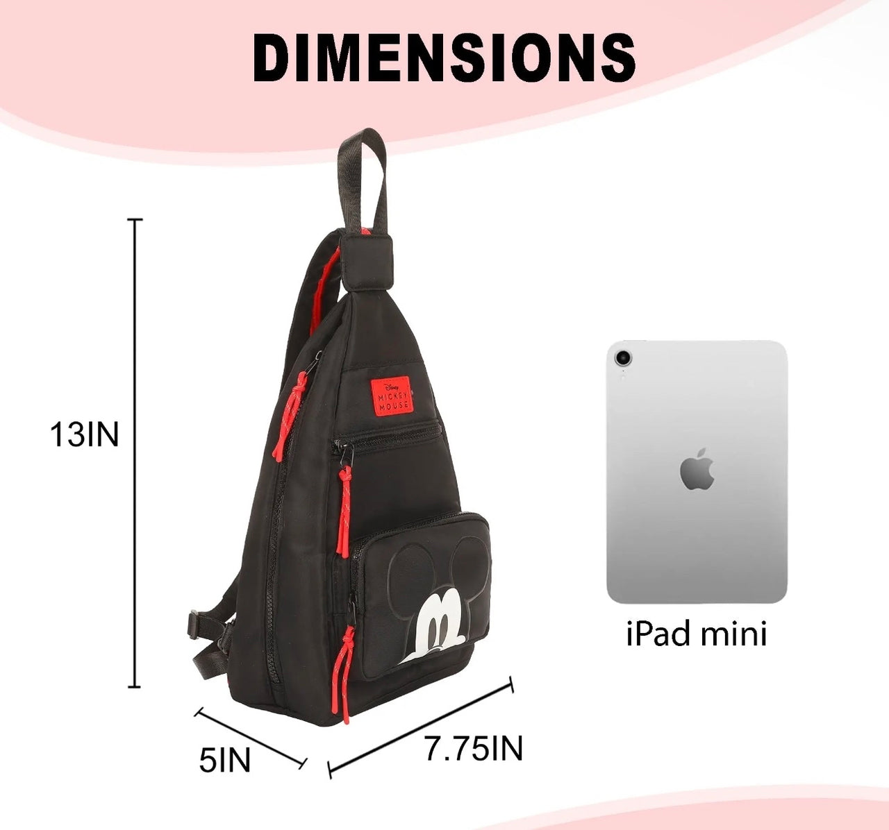 Large Classic Adult Sling Bag with Convertible Strap (Pre-Order)