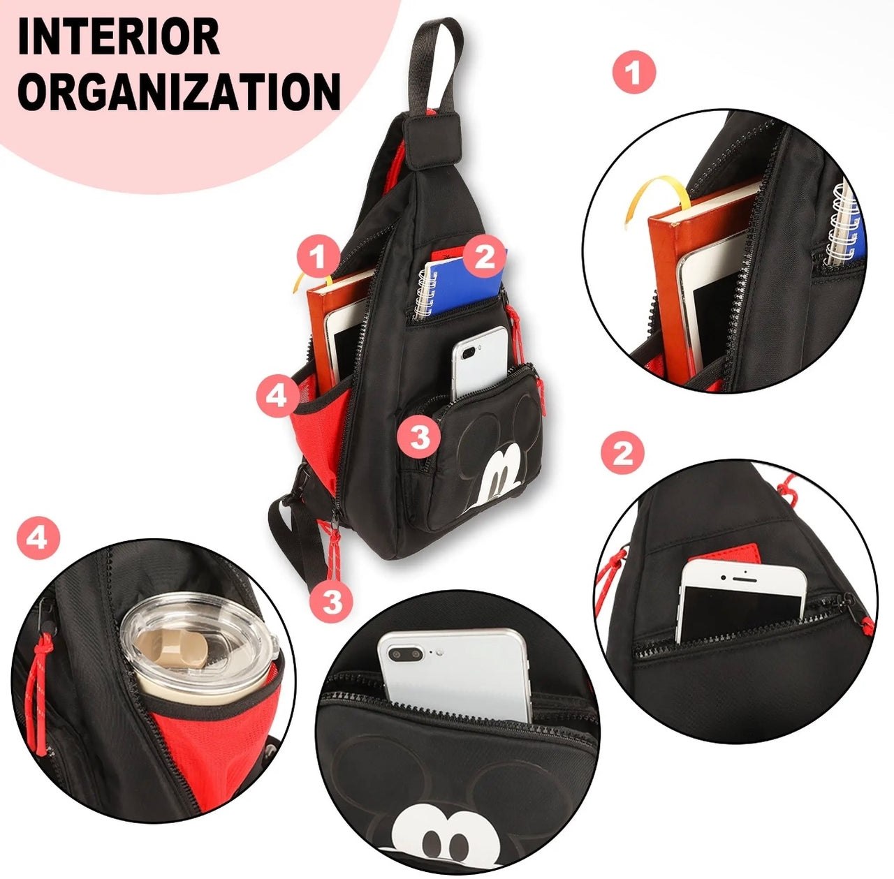 Large Classic Adult Sling Bag with Convertible Strap (Pre-Order)