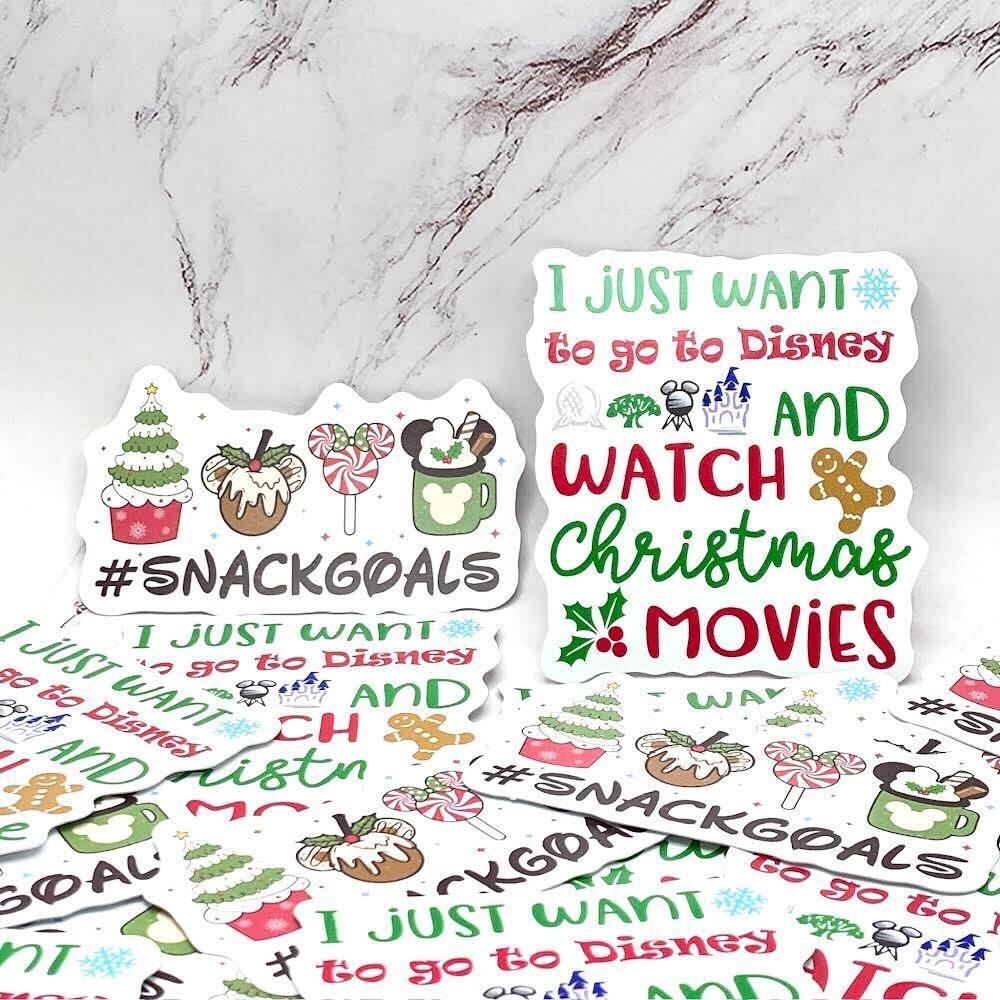 All I Want & Snacks Sticker Duo (Pre-Order)
