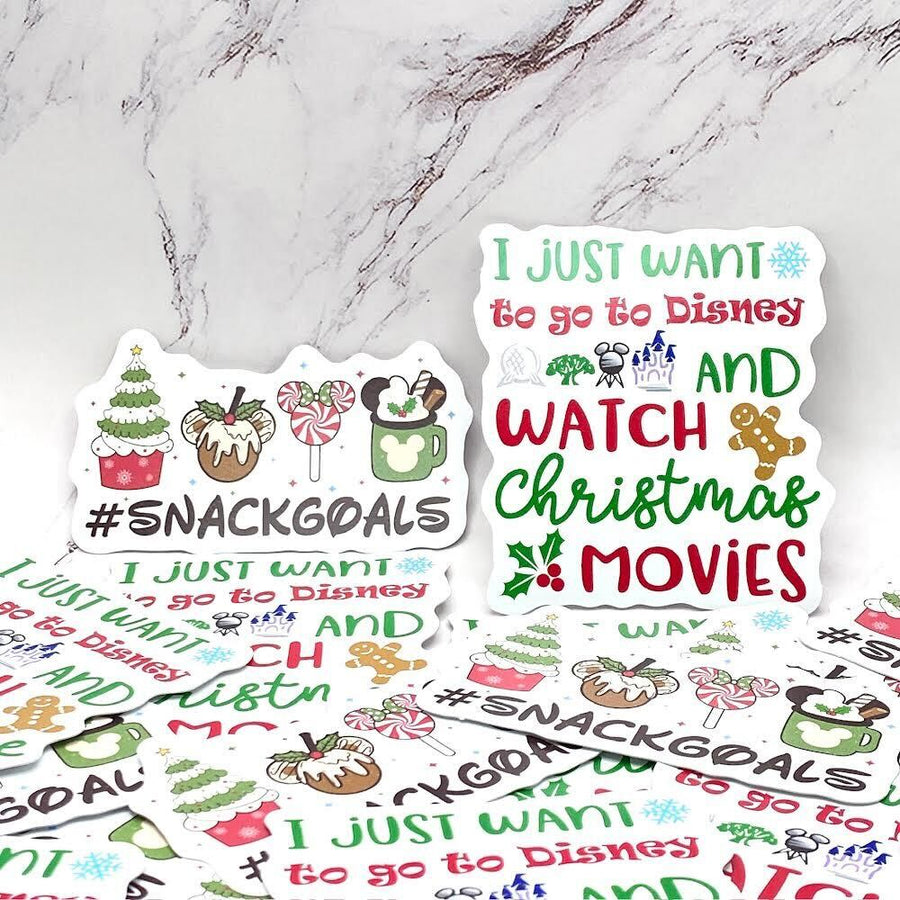 All I Want & Snacks Sticker Duo (Pre-Order)