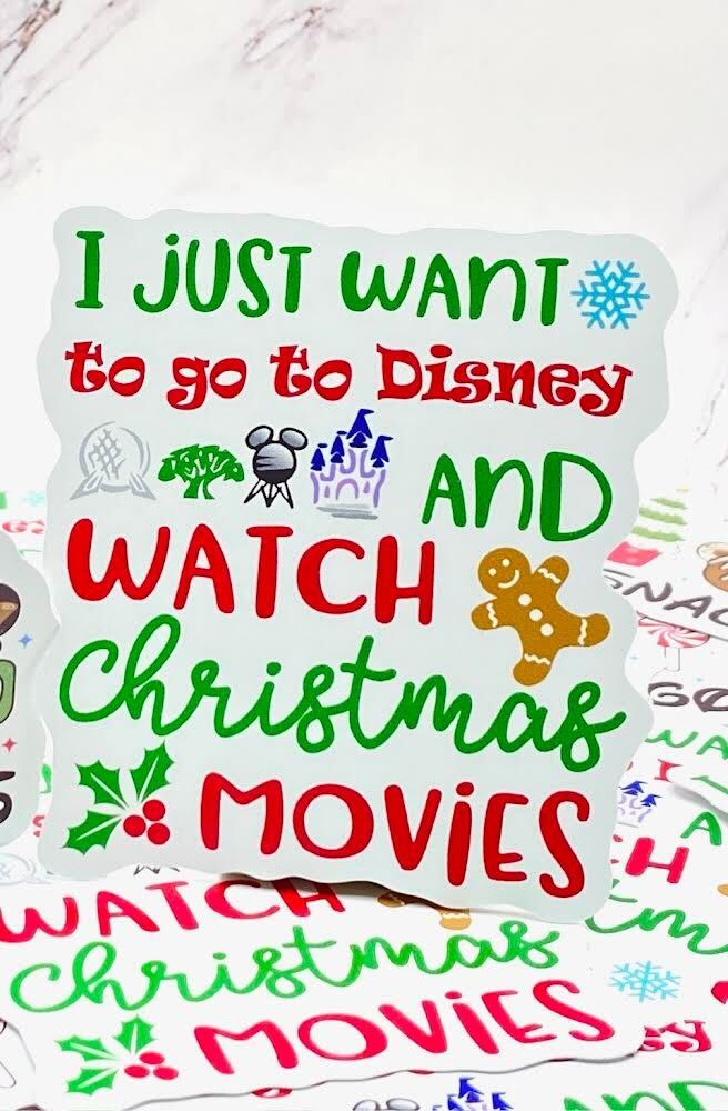All I Want & Snacks Sticker Duo (Pre-Order)