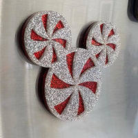 Thumbnail for Glitter Peppermint Magnet (Pre-Order)