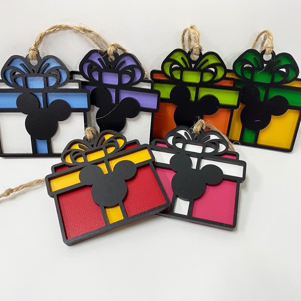Present Ornaments Set of 6 (Pre-Order)