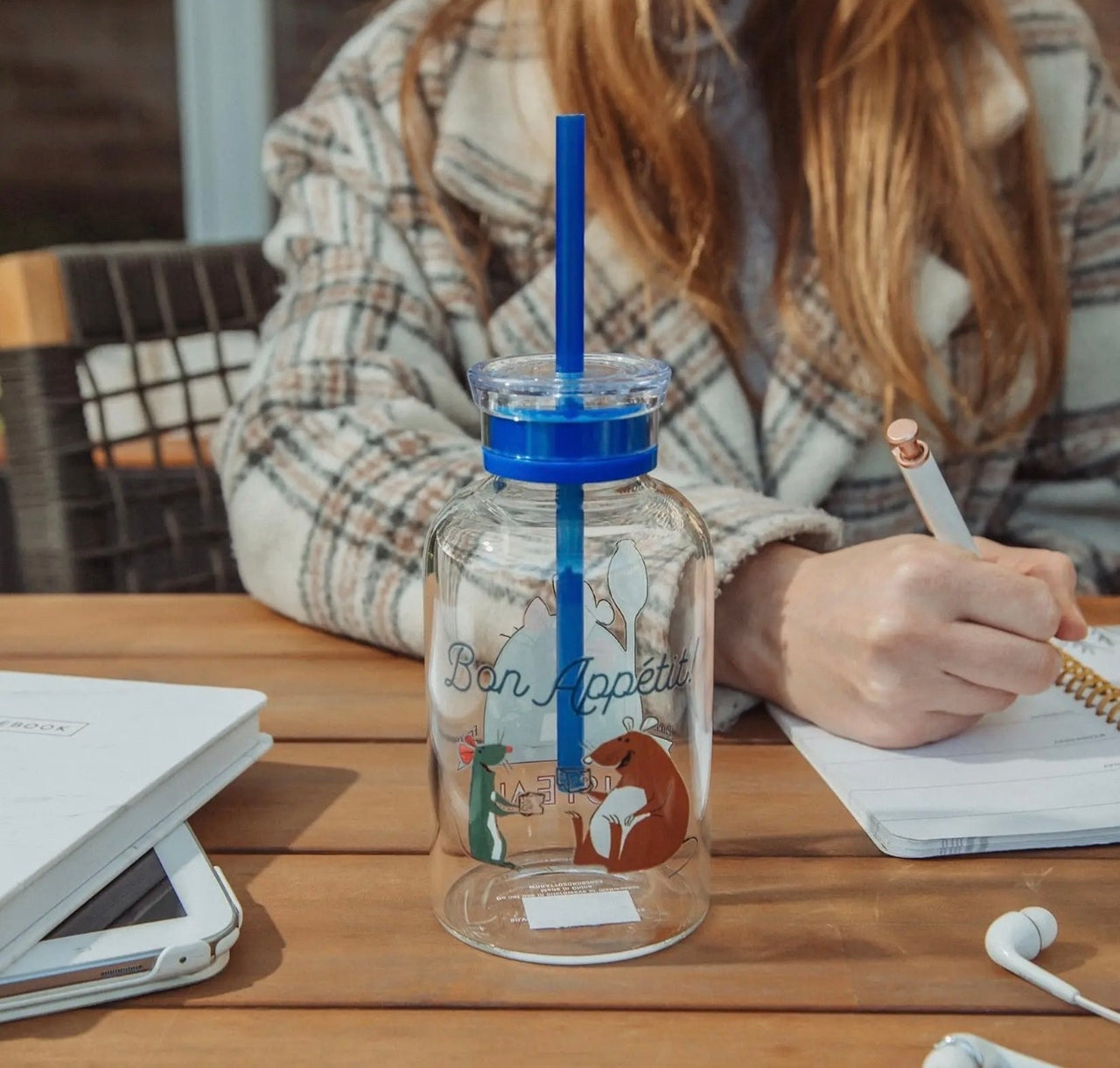 15 oz Gusteau's Glass Milk Bottle (Pre-Order)