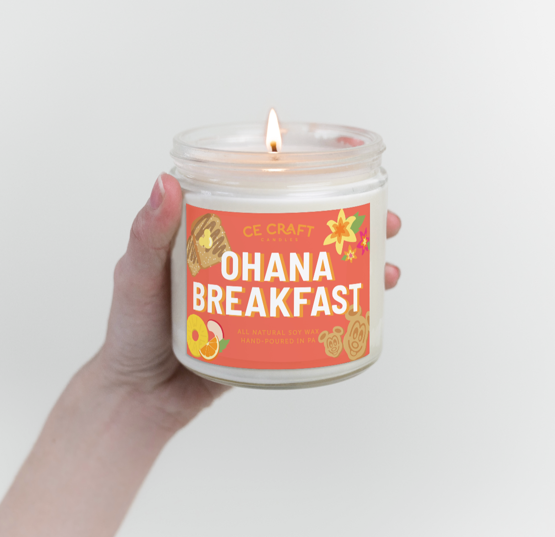 Ohana's Breakfast 16 oz. Candle