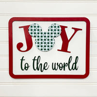 Thumbnail for Joy To The World Wooden Sign (Pre-Order)