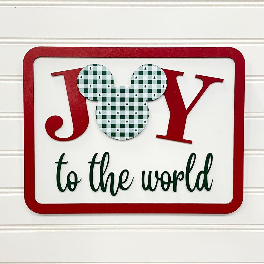 Joy To The World Wooden Sign (Pre-Order)