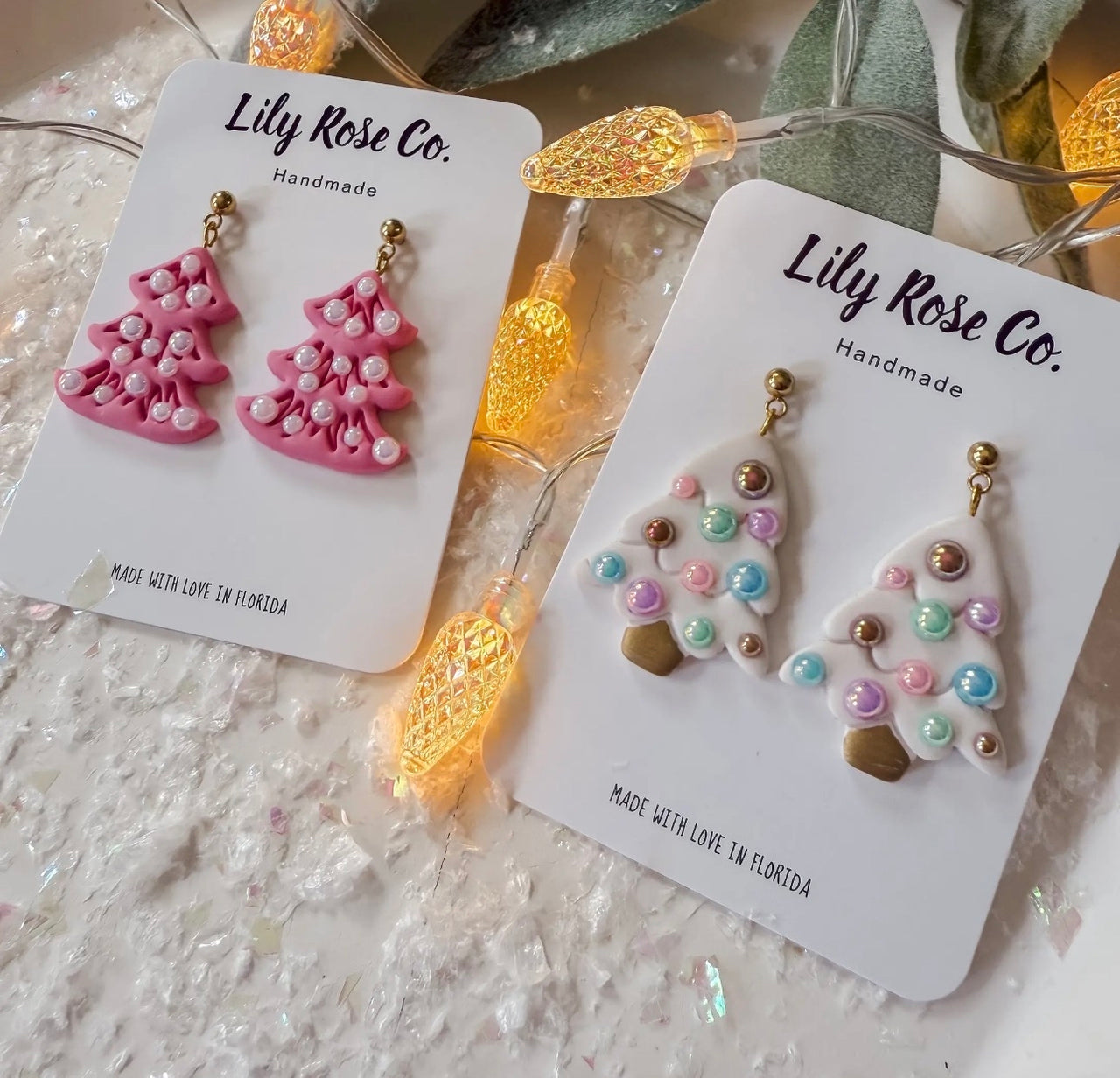 Whimsical Trees Earrings   (Pre-Order)