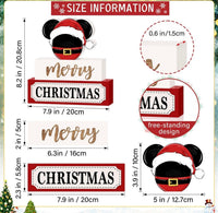Thumbnail for Layered 3 Piece Merry Christmas Sign  (Pre-Order)