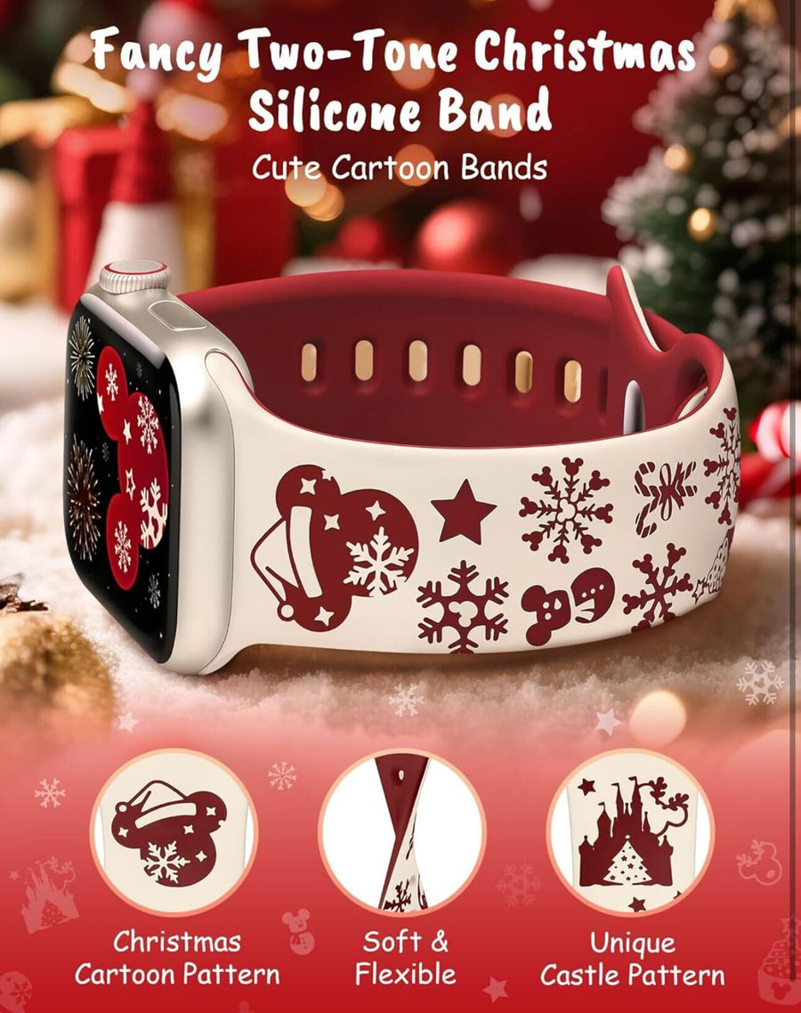 Holiday Mouse Apple Watch Band (Pre-Order)