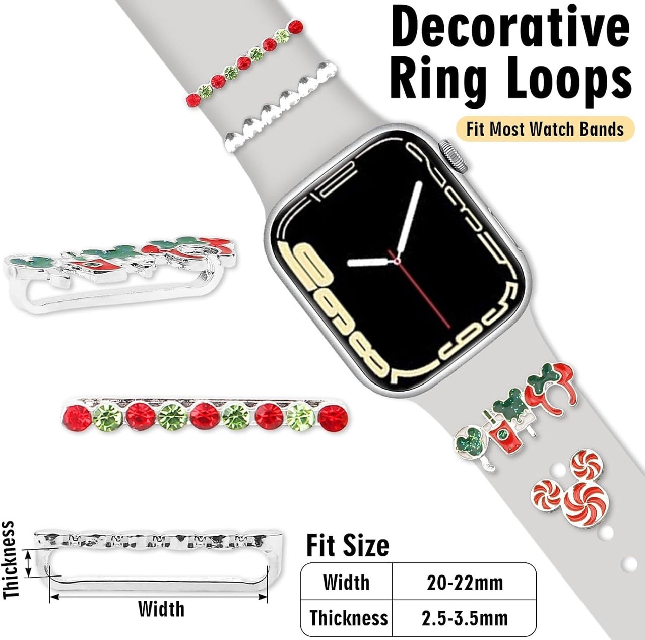 Christmas Apple Watch Charms (Pre-Order)