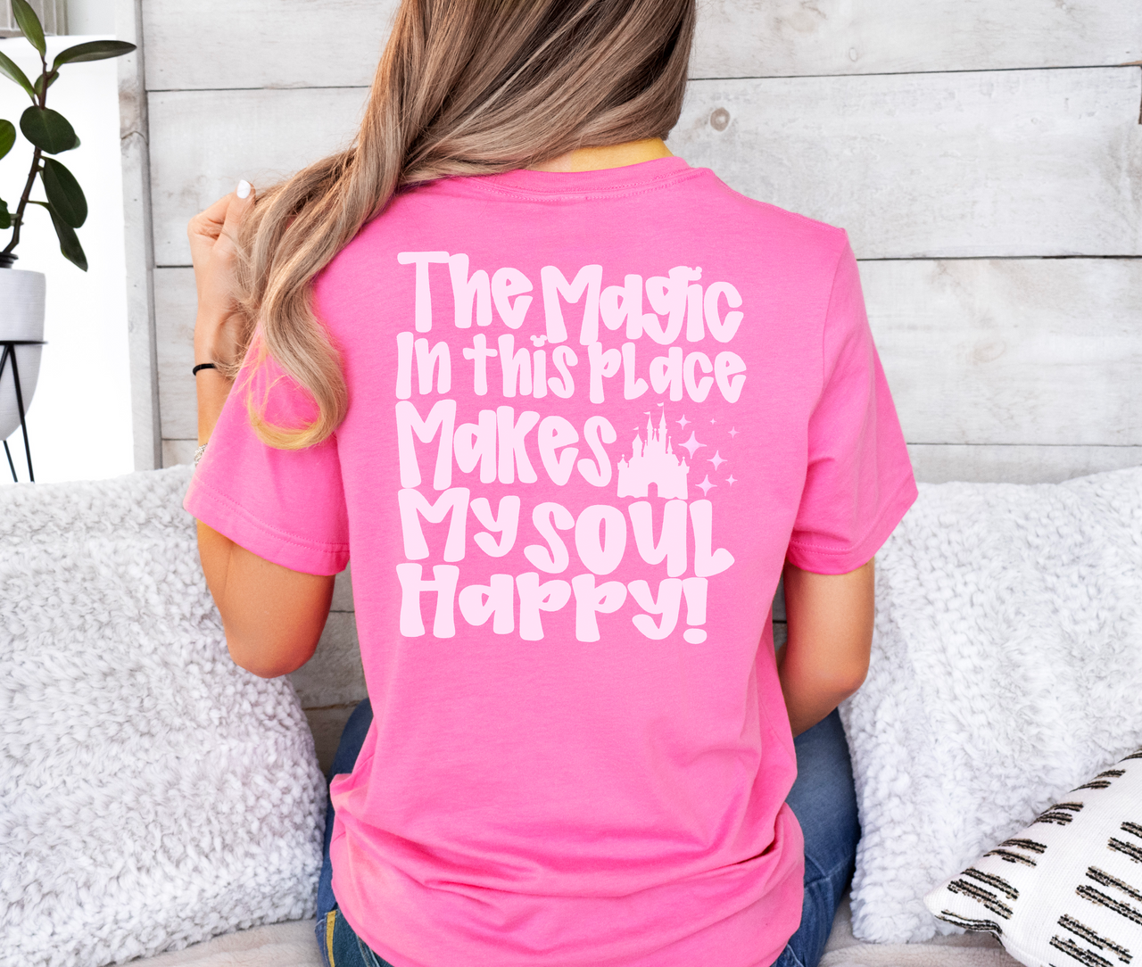 Charity Pink The Magic In This Place Tee