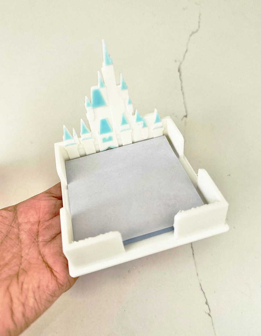 Castle Sticky Note Pad Holder