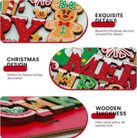Thumbnail for Wooden Merry Christmas Decor Sign (Pre-Order)